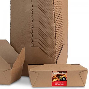 Bảo vệ môi trường đơn giản bao bì thực phẩm đóng gói thùng carton