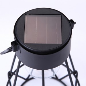 Đa màu thay đổi Đèn LED Solar Solar Sợi quang Bướm trang trí