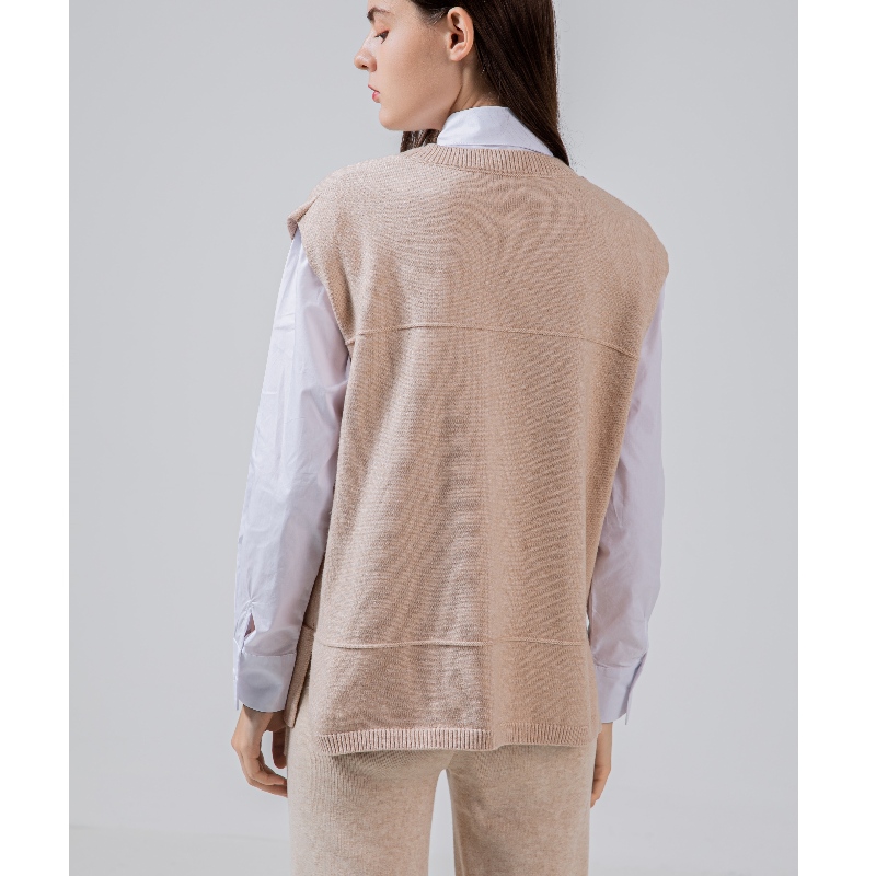 Xu hướng thời trang giản dị đanăng đan áo giả túi 68037#