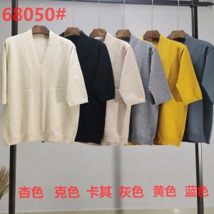 Thời trang và đơn giản giải trí Joker Foundation đan đơn bảy phút Tay áo Top 68050#