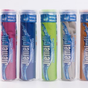 Khăn làm mátnam hoặcnữ Ice Sport Khăn mát Microfiber Khăn lạnh cho Yoga Phòng tập thể dục Du lịch Cắm trạingoài trời