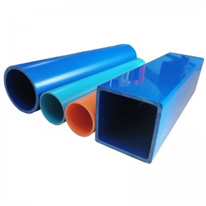 Hộpnhựa Hộpnhựa PVC vuông ốngnhựa ép đùn hình chữnhật hình chữnhật Polyvinyl clorua ống vuông cho xà phòng manufacuter