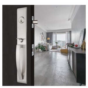 8009 Bộ khóa ống bênngoài hạngnặng hạngnặng, Bộ xử lý lối vào cửa trước bảo mật