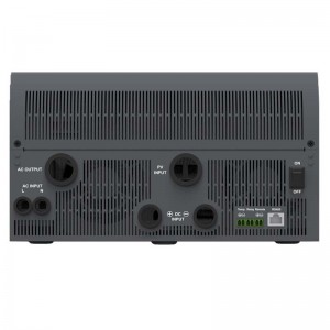 Epever MPPT 3000W Biến tầnnăng lượng mặt trời 60A 48V Biến tần hybrid sóng sin tinh khiết 220 V 230V SOAR Sạc Inversor UPOWER M6142