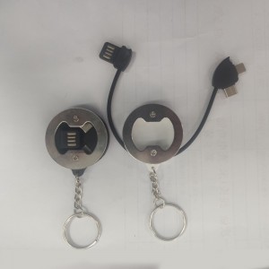 Keychain cáp sạcngắn
