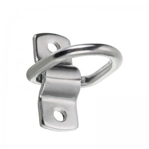 D-Ring Tie Down Anchor 12x 1/4 \\\\ \'\\\\\' Thép không gỉ D-Rings Trailer D Ring Downs, 700lbs Giá đỡ vòng chữ D, D Tấm gắn vòng D Tie Down Points cho Ratchet Tie Down Dây đeo Xe tải Cargo