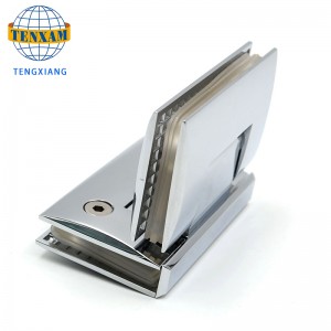 Hợp kim kẽm \\\\ thép không gỉ 135 độ Bản lề cho vòi hoa sen Clip cửa kính