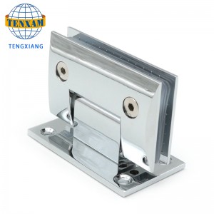 Clip phòng tắmnghiêng phòng tắm vòi hoa sen bản lề thép không gỉ clip cửa hoa sen 90 độ