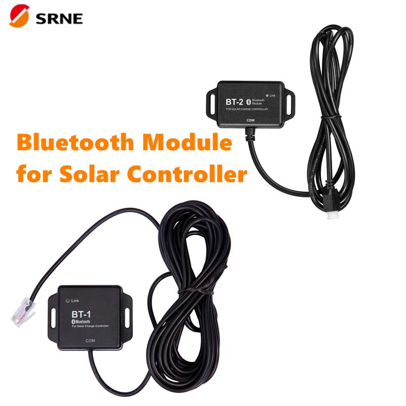 SRNE Bluetooth Module BT-1 BT-2 cho MPPT Sạcnăng lượng mặt trời và bộ điều khiển dischage ML và MC Series PV Bộ điều khiển