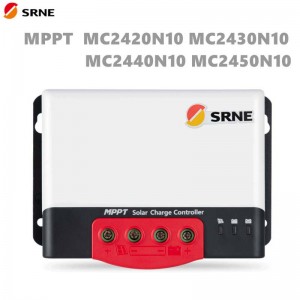 SRNE MC MPPT 20A 30A 40A 50A Bộ điều khiển sạc điệnnăng lượng mặt trời 12V/24V Tự động tối đa 100V Màn hình Bluetooth Bộ điều chỉnh pinnăng lượng mặt trời