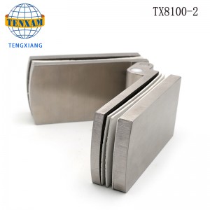 Phần cứng phòng tắmnặng gấp dài 180 độ vòi hoa sen kính đến kính miễn phí bản lề