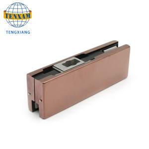 Kẹp cửa kính SUS304 Thép không gỉ Cửa trên Lắp kính Clip Top