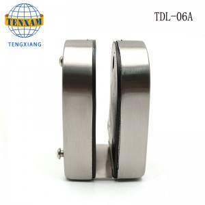 Thép không gỉ hình bầu dục cho độ dày cửa 12 mm CE/en 300.000Times Khóa cửa kính 8 mm-12 mm