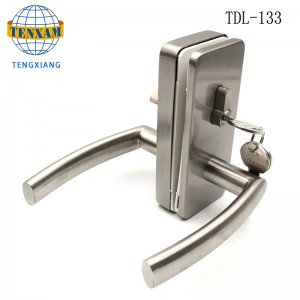 Khóa cửa kính thương mại Khóa móc khóa vớinúm