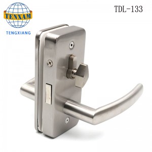 Khóa cửa kính thương mại Khóa móc khóa vớinúm