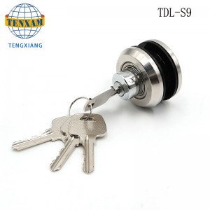 Khóa cửa kính trượt chất lượng cao với xi lanh khóa