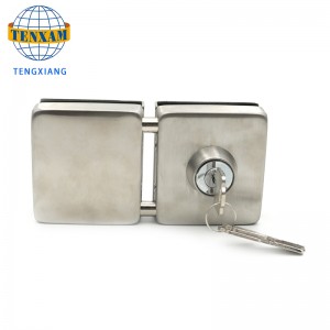Kính cường lực kẽm chống gỉ hai bên khóa trong ổ khóa