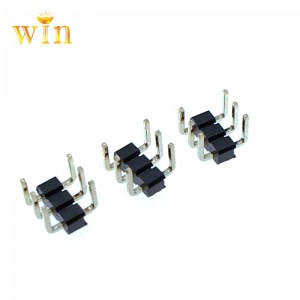 Đầunối tiêu đề pin đơn 2,54mm U Shape 3P