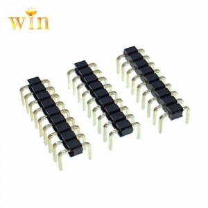 Đầunối tiêu đề pin đơn 2,54mm U Shape 3P