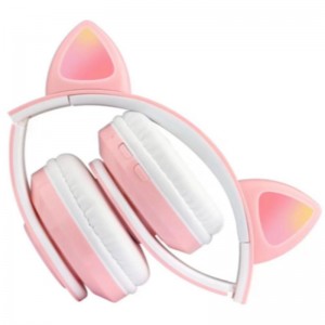Tai mèo FB-BHCB1 Kids có thể gập lại Tainghe Bluetooth