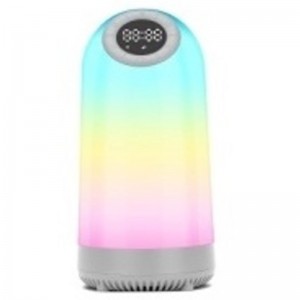 Loa vô tuyến đồng hồ Bluetooth cao cấp FB-BSK3 với 7 màu Chiếu sáng LED