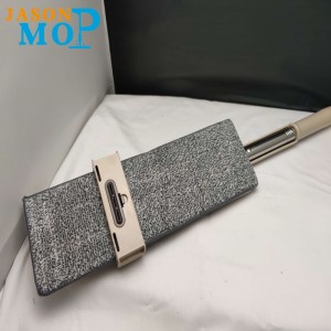 JASON MỚI Cây lau nhà sợi nhỏ bằng thép không gỉ rửa tay miễn phí để lau nhà (JS-B2009)