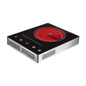 J8 Factory Electric Ceramic Cooker Thép không gỉ Bếp gốm trắng Bếp điện bằng gốm Bạc CE CE BSCI LVD