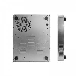 J8 Factory Electric Ceramic Cooker Thép không gỉ Bếp gốm trắng Bếp điện bằng gốm Bạc CE CE BSCI LVD