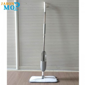 JASON 2020 Cây lau nhà phun nước mới với thanh lau bằng thép không gỉ sợi nhỏ sạch phẳng