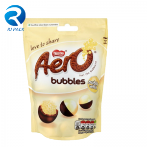 Túi đựng đồ thực phẩm dây kéonhựa tùy chỉnh, túi bao bì thực phẩm có khóa kéo có thể bán lại