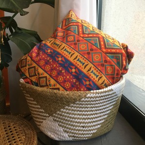 Giỏ cỏ dại dệt