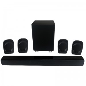 Loa Soundbar Bluetooth FB-SB55 5.1CH với loa siêu trầm có dây bênngoài