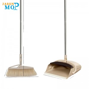 Vật liệunhựa gia đình làm sạch Dustpan dài với chổi, chổi quét bụi và vắt
