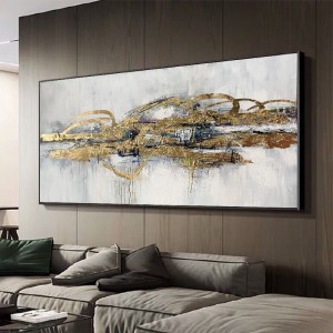Tay Wall Art Oil Canvas Hand Canvas Tóm tắt Nghệ thuật Trang trí tường Tranh khác