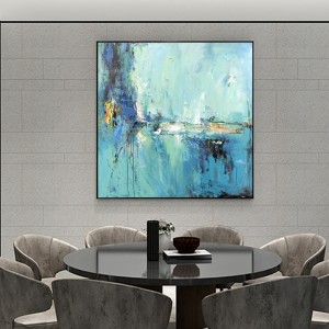 Trang trínhà sơn dầu hiện đại Canvas Handmade Wall Art Các bức tranh khác