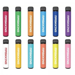 Maskking High Pro Thiết bị thuốc lá Vape E dùng một lần Nga Phiên bản tiếng Anh 1000 Puffs 650mAh 3.5ML PODS POT POK PK XXL PULF PLUS