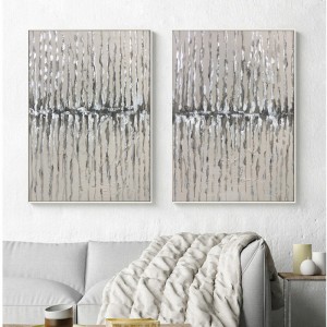 Handmade hiện đại Tóm tắt bức tranh tường phòng kháchnghệ thuật sơn dầu trên vải orther