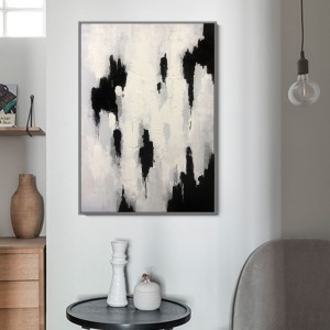 Handmadenghệ thuật đương đại treo tường trừu tượng sơn dầu trên vải cho trang trí văn phòng tạinhà