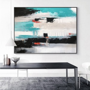Bán buôn thiết kế ban đầu Tranh trừu tượng Tranh trang trí Bức tranh tường Handmade Oil Tranh