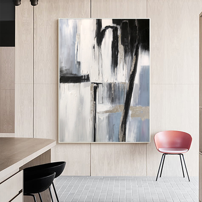Sản phẩm mới Trang trí tường phòng khách Tóm tắtnghệ thuật Vải Canvas Vẽ tranh sơn dầu tinh khiết