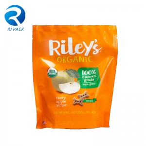 Rào cản cao sinh thái có thể tái chế túi đựng thức ăn hoặc bao bì phi thực phẩm có khóa kéo