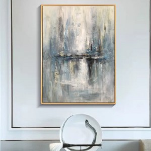 Tóm tắtnghệ thuật vải vải trang trí tường tinh khiết vẽ tay Trung Quốc sơn dầu cho trang trí phòng khách