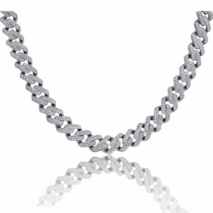 Vòng cổ Mint Cuban phong cáchnóng bỏng Hip-hop