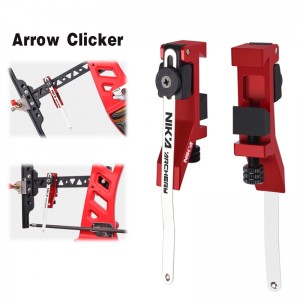 Nika Bắn cung 26CK01 Recurve Bow thực hành chụp bênngoài Clicker mở rộng