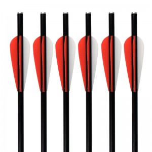 Elongngoài trời 117011 16inch OD8mm 8031 ​​Bu lông sợi thủy tinh săn bắn Săn bắn bằng Bolt Crossbow