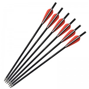 Elongngoài trời 117011 16inch OD8mm 8031 ​​Bu lông sợi thủy tinh săn bắn Săn bắn bằng Bolt Crossbow