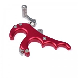 Nika Bắn cung 42RA04-RD Thumb Thumb Aids Hợp kimnhôm bắn cung phát hành cung săn bắn cho cung hợp chất