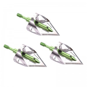 Nika Bắn cung 15B025 100 hạt Broadheads Bắn cung Crossbow Bolt Săn bắnnỏ Mũi tên Mẹo săn bắn