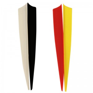 Nika Bắn cung 170017 5 inch Shield TPU Vane cho Bắn cung tất cả các loại chụp mũi tên