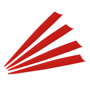 Nika Bắn cung 170017 5 inch Shield TPU Vane cho Bắn cung tất cả các loại chụp mũi tên